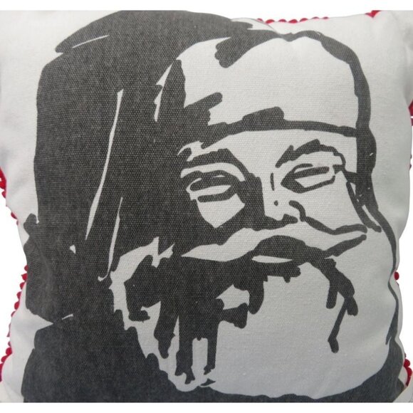 Christmas Santa Claus Decorative Stuffed Throw Pillow 14x14 - Picture 2 of 3